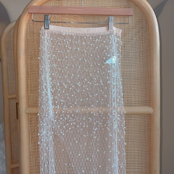 ✹ SOLD VIA IG SALE ✹ ☇ Pearled Bikini Cover-Up - Picture 4 of 6